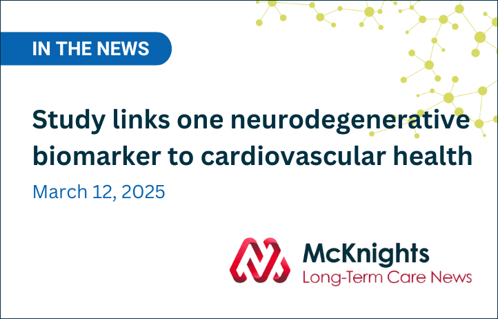 Study links one neurodegenerative biomarker to cardiovascular health thumbnail image